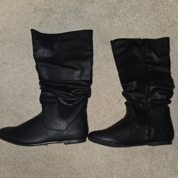 Katliu Slouchy Mid-Calf Boots Women's 41(9.5) NIB - Picture 9 of 16